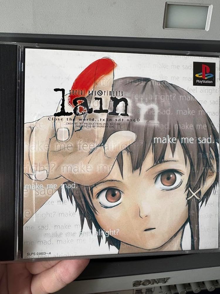 Serial experiments lain サントラ　2枚セット serial experiments lainサントラ2枚cyberia mix - メルカリ